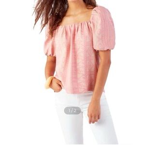 Finley puff shirt size L